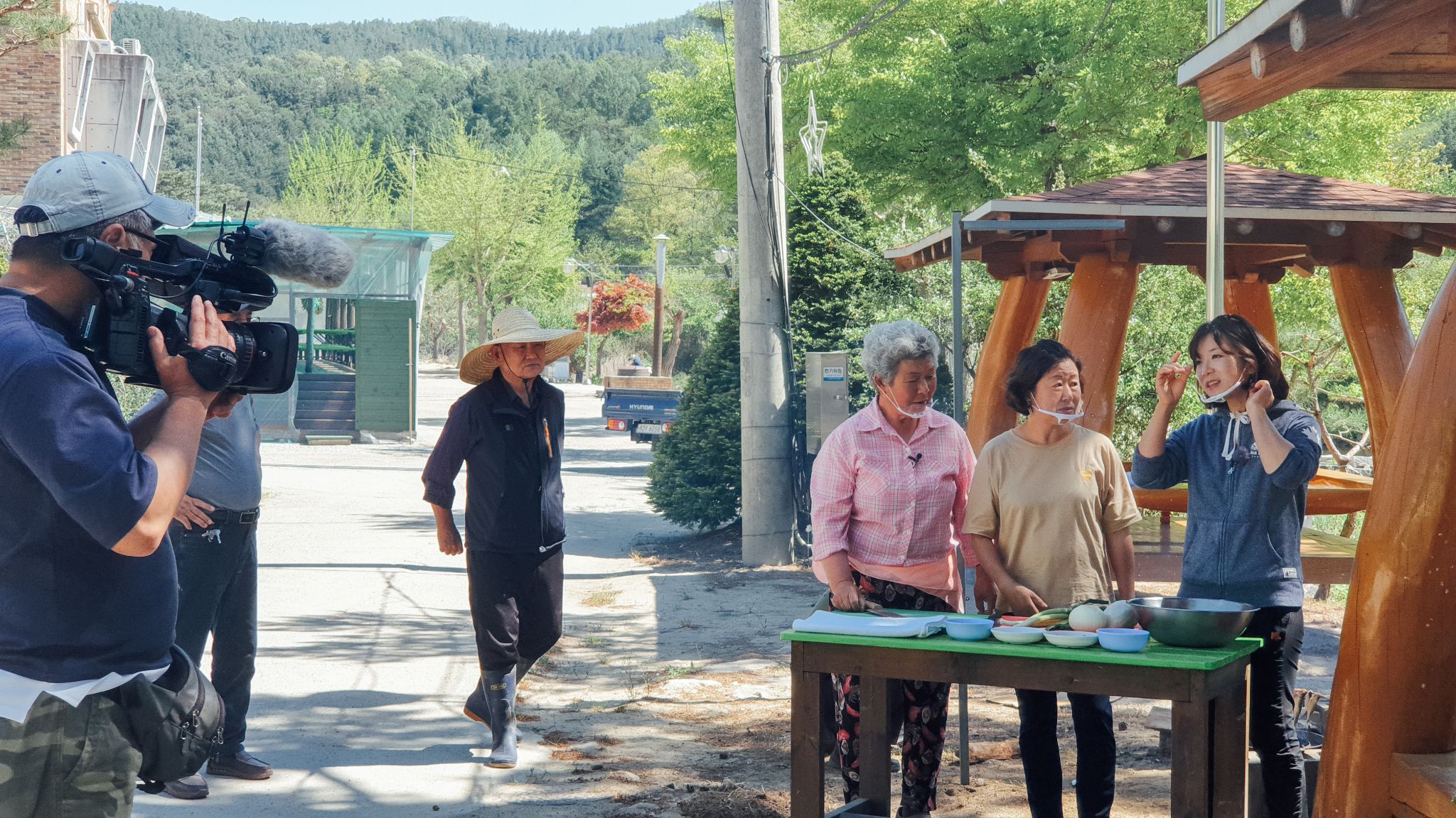 6시 내고향 촬영 77